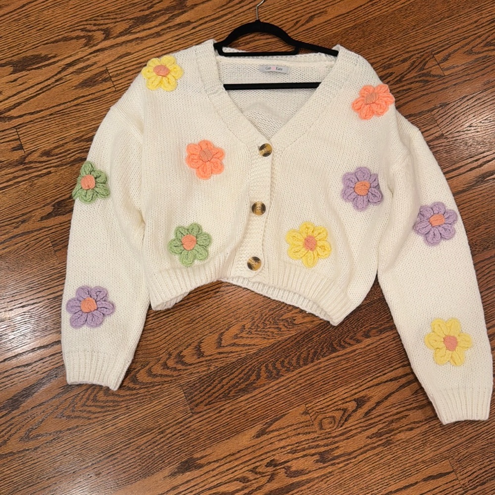 Brand new gab Kate cropped cardigan
